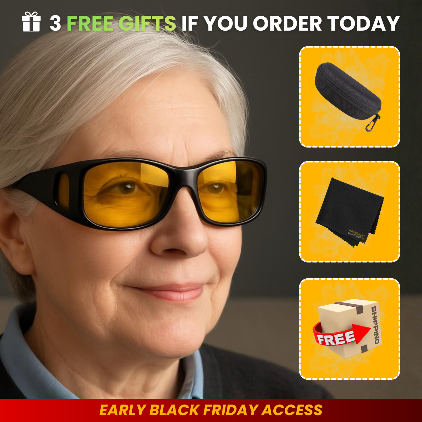 Headlight Glasses™ with GlareCut Technology